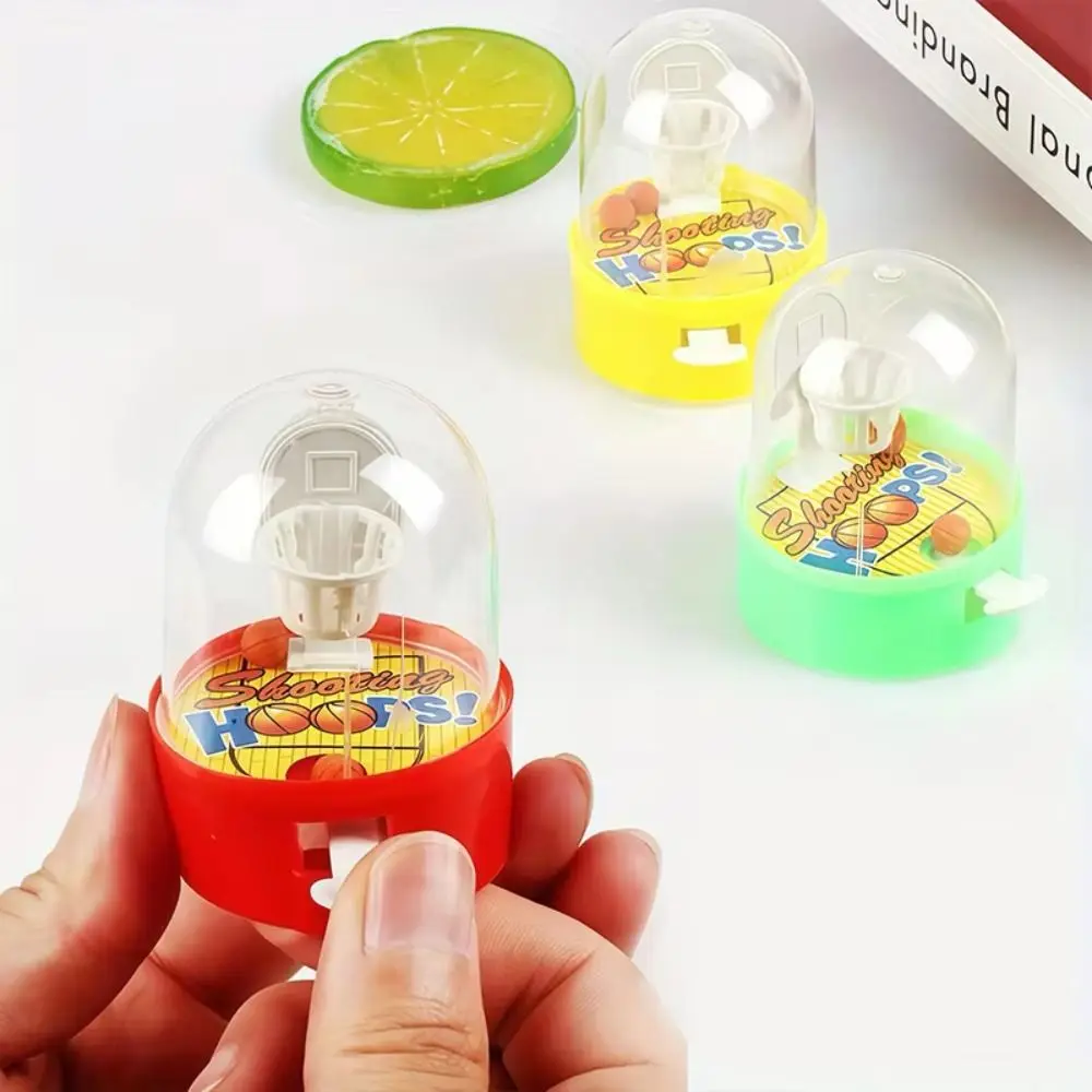 

10 шт. портативных мини-баскетбольных игр для пальцев, карманные настольные игры для тренировки координации рук и глаз