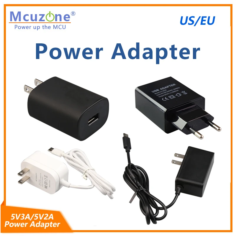 

5V3A USB Power adaptor(18W) 9V2A 12V1.5A, support QC3.0, power supply for raspberryPi 4B/CM4/ NVIDIA Jetson R5S R4S EU US