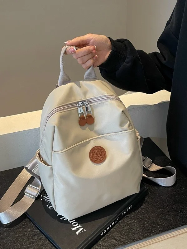 大容量レディースアウトドアショルダーバッグ軽量旅行ハイキングバッグ通勤バックパック小型学生クラスブックバッグ