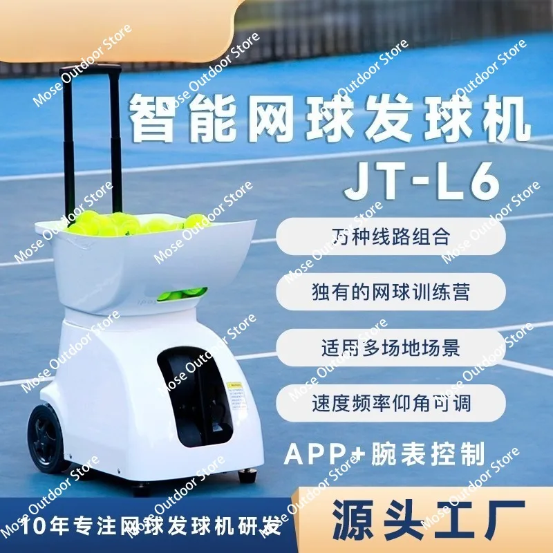 JTL6 tennis serve machine single player training practice self-training