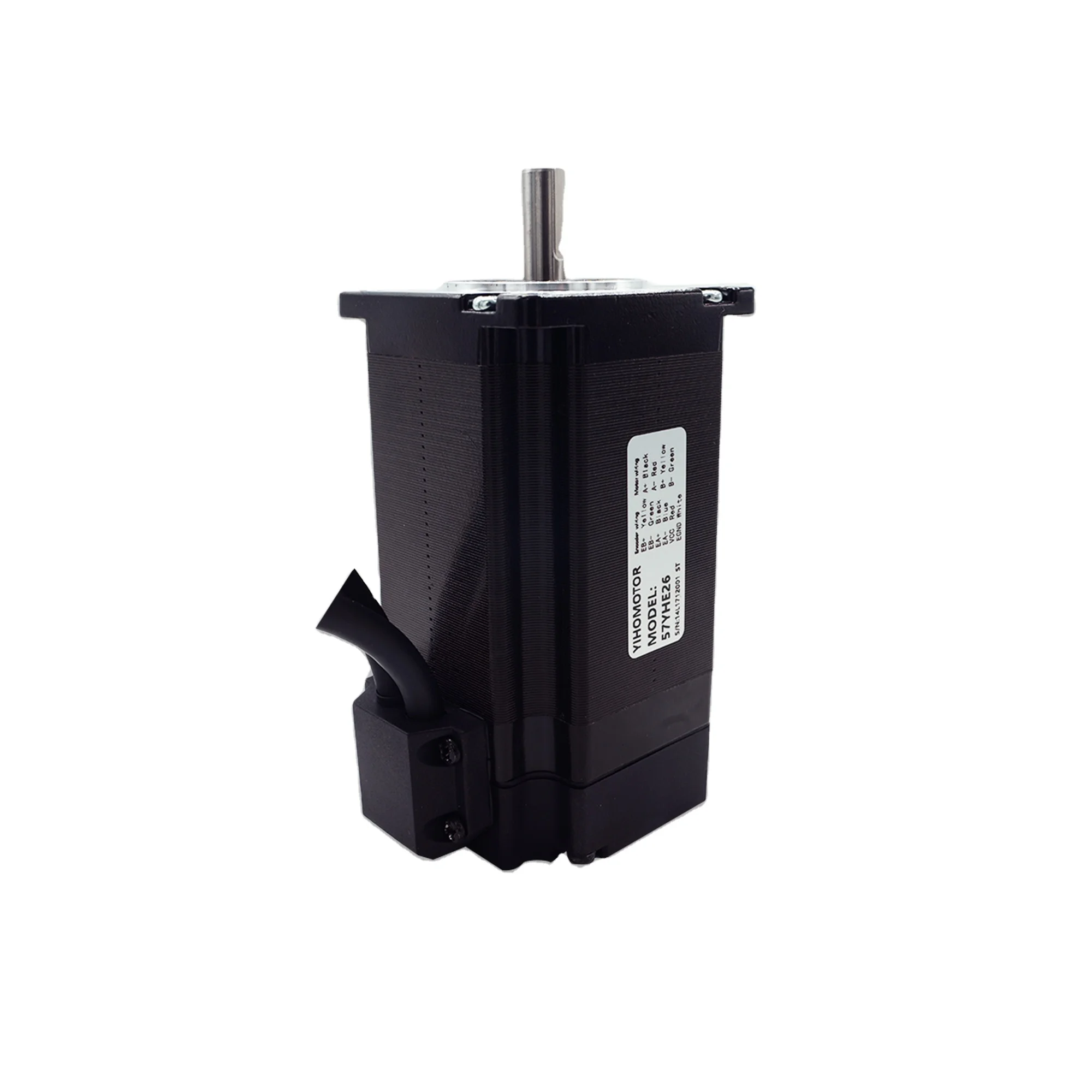 Yihomotor High Torque 57YHE26 Hybrid Closed Loop 2 Phase NEMA 23 2.6 Nm 8mm Axis DC 36V Stepper Motor Kit with 3 Axis CNC Kit