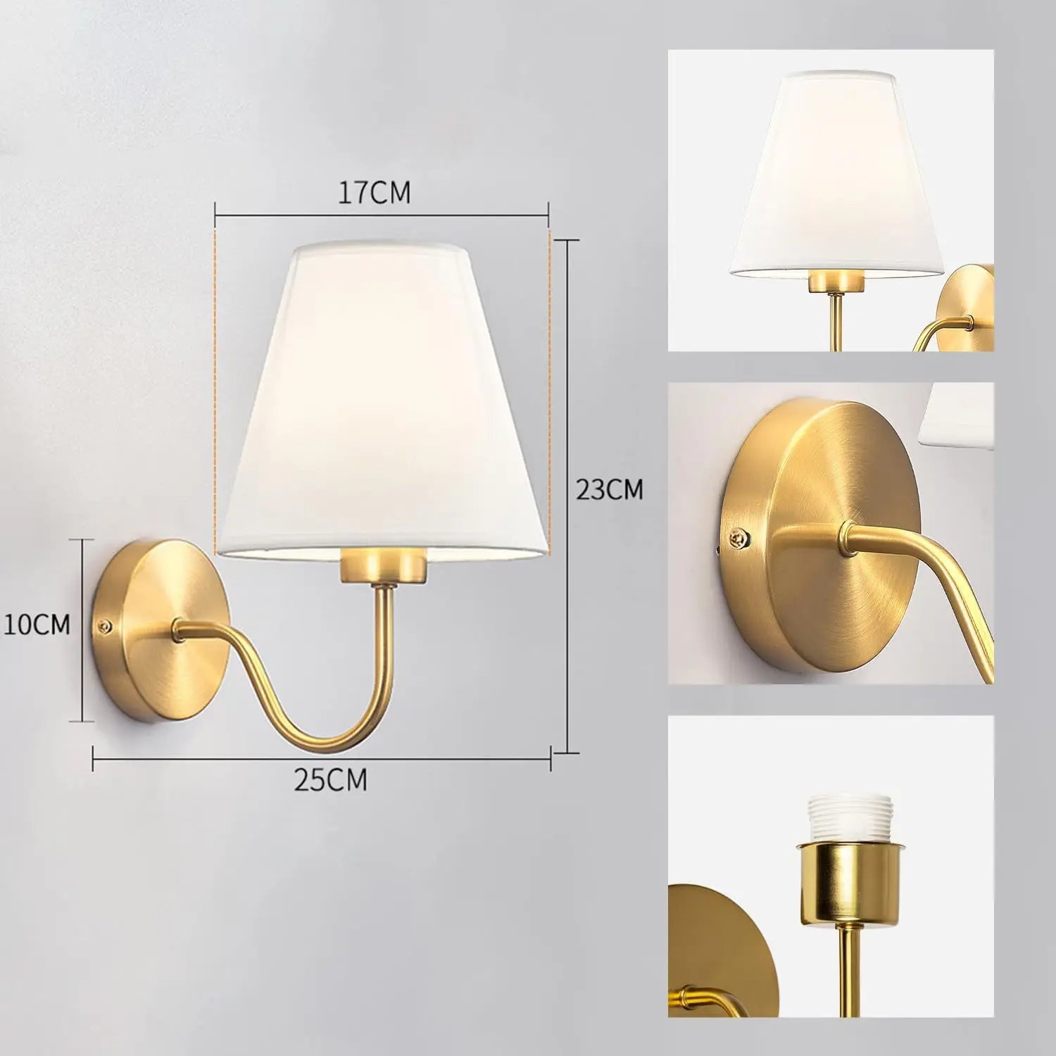 الحديثة النسيج مصابيح الحائط الرجعية السرير الجدار مصباح غرفة المعيشة أضواء الجدار بسيط لوفت الجدار الشمعدان تركيبة إضاءة AC85-265V E27