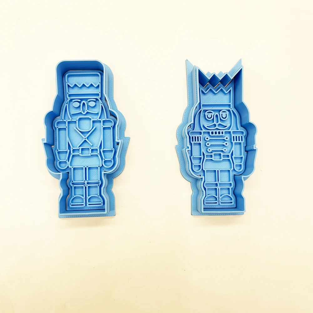 Nutcracker Cookie Cutter Soldier Doll Biscuit Mold Puppet Cookie Mold