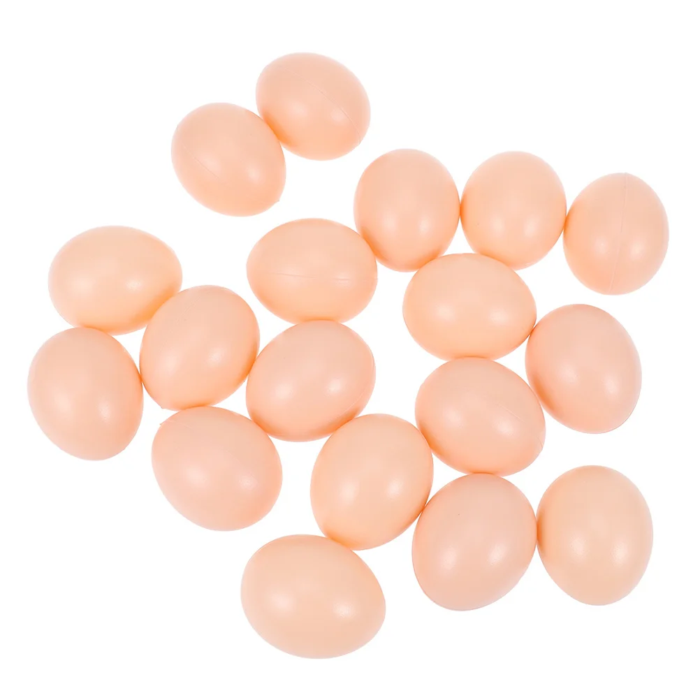 

36Pcs Artificial Eggs for Children Painting and Pretend Play Fun Educational Art Activity Graffit Eggs 5x4cm Plastic Egg