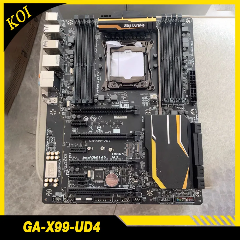 For Giga-byte GA-X99-UD4 GA luxury computer DDR4 motherboard supporting V4 CPU LGA-2011-3 128G