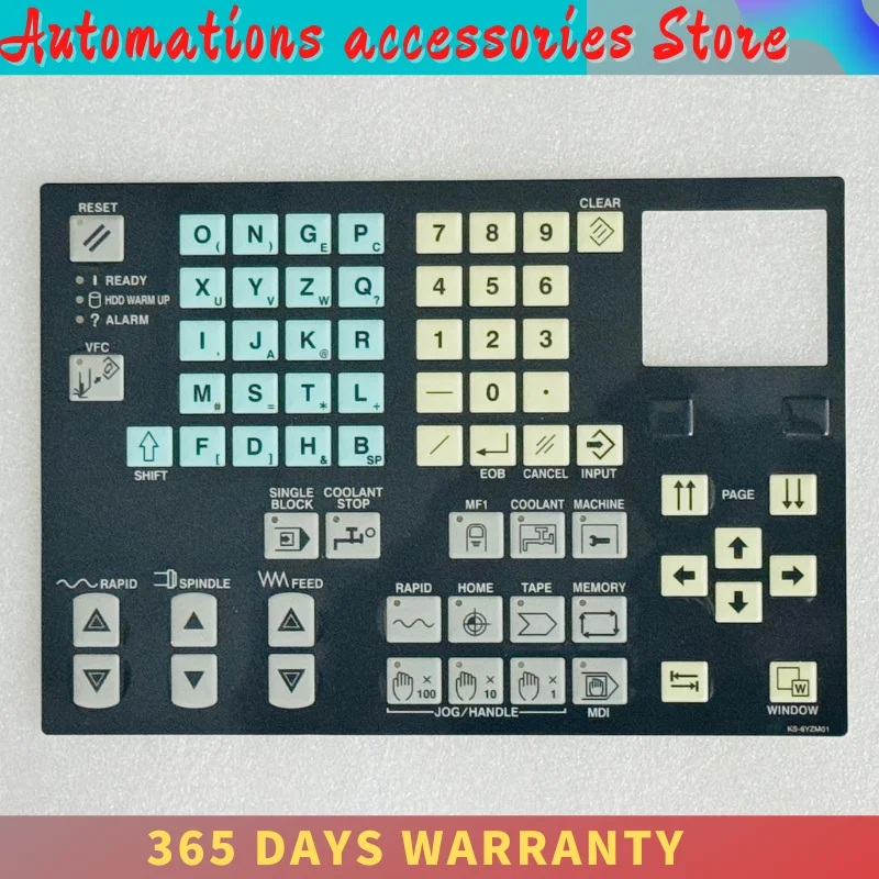 

MAZAK LGMAZAK windows95 KS-6YZL01B KS-6YZM01 Membrane Keypad CNC Machining Center Lathe Operation Button Keyboard Film