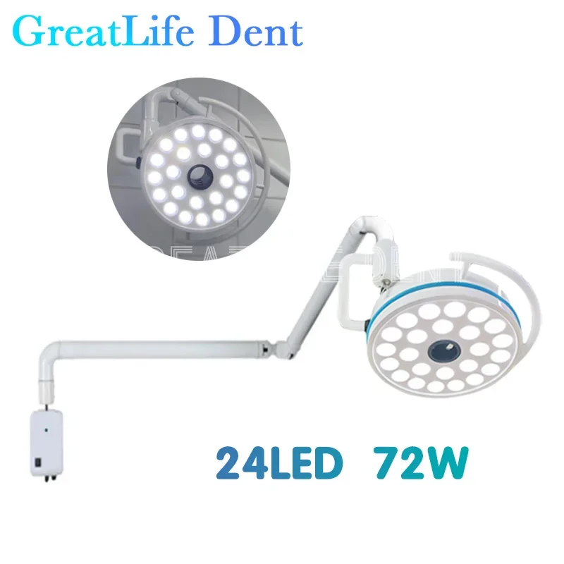 ES Stock GreatLife Dental 24LED Dental Oral Lamp For Dentistry Clinic Operation Shadowless Surgical Led Lamp Medical For Teeth