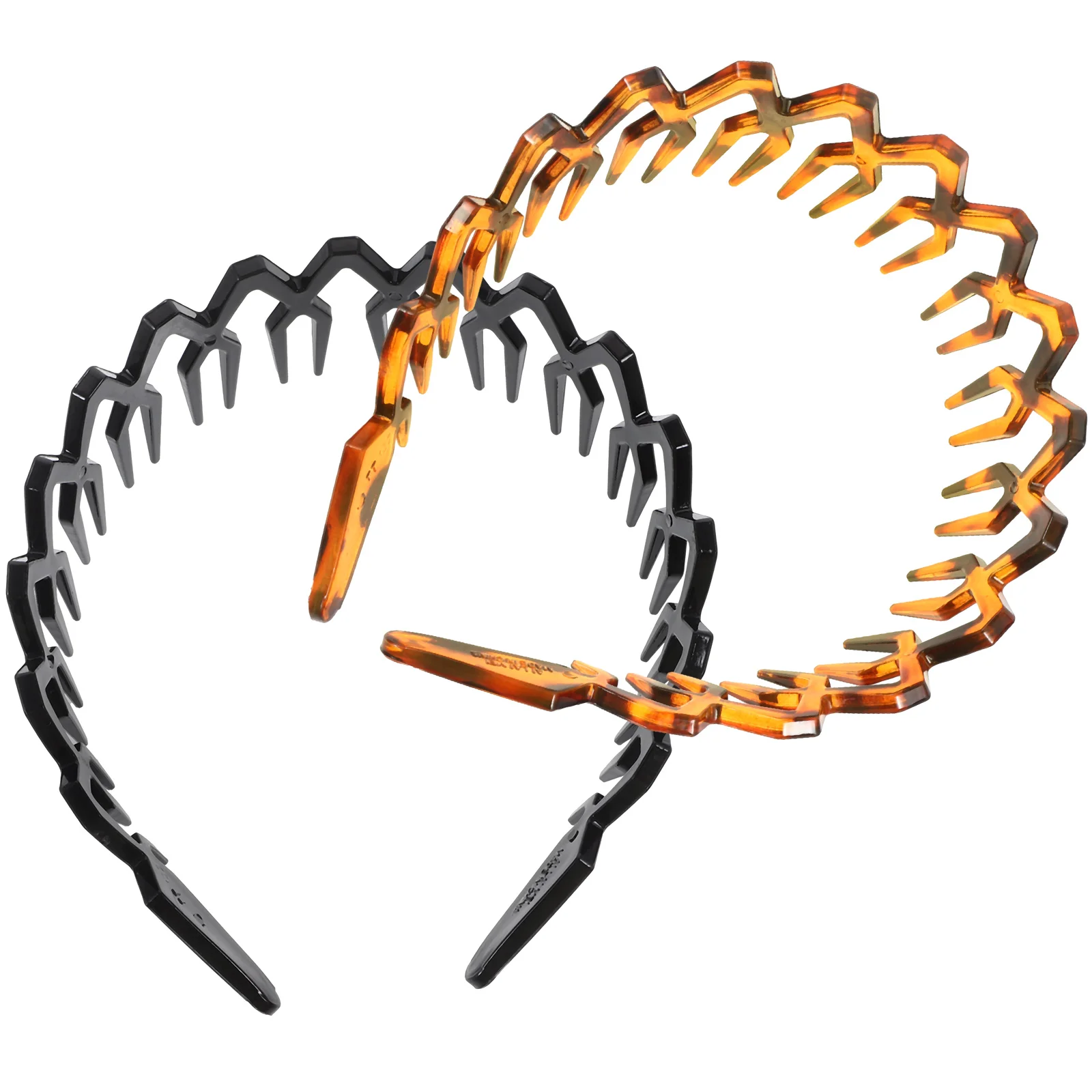 

2 шт., нескользящие повязки для волос, повязка на голову для мытья лица, пластиковые зубы, цветные повязки на голову для мытья лица, тренировки