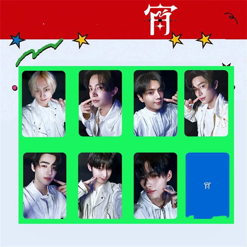 KPOP Boy Groups Neues japanisches Album HD-Fotokarten HEESEUNG Doppelseitige LOMO-Karten Hochwertige Postkarten-Fans unterstützen die Sammlung