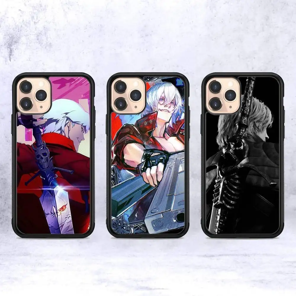 

Classic Action Game D-Devil M-May C-Cry For IPhone 17 16 15 14 13 Pro 12 11 Pro Max Hard PC+TPU Phone Cases Back Cover