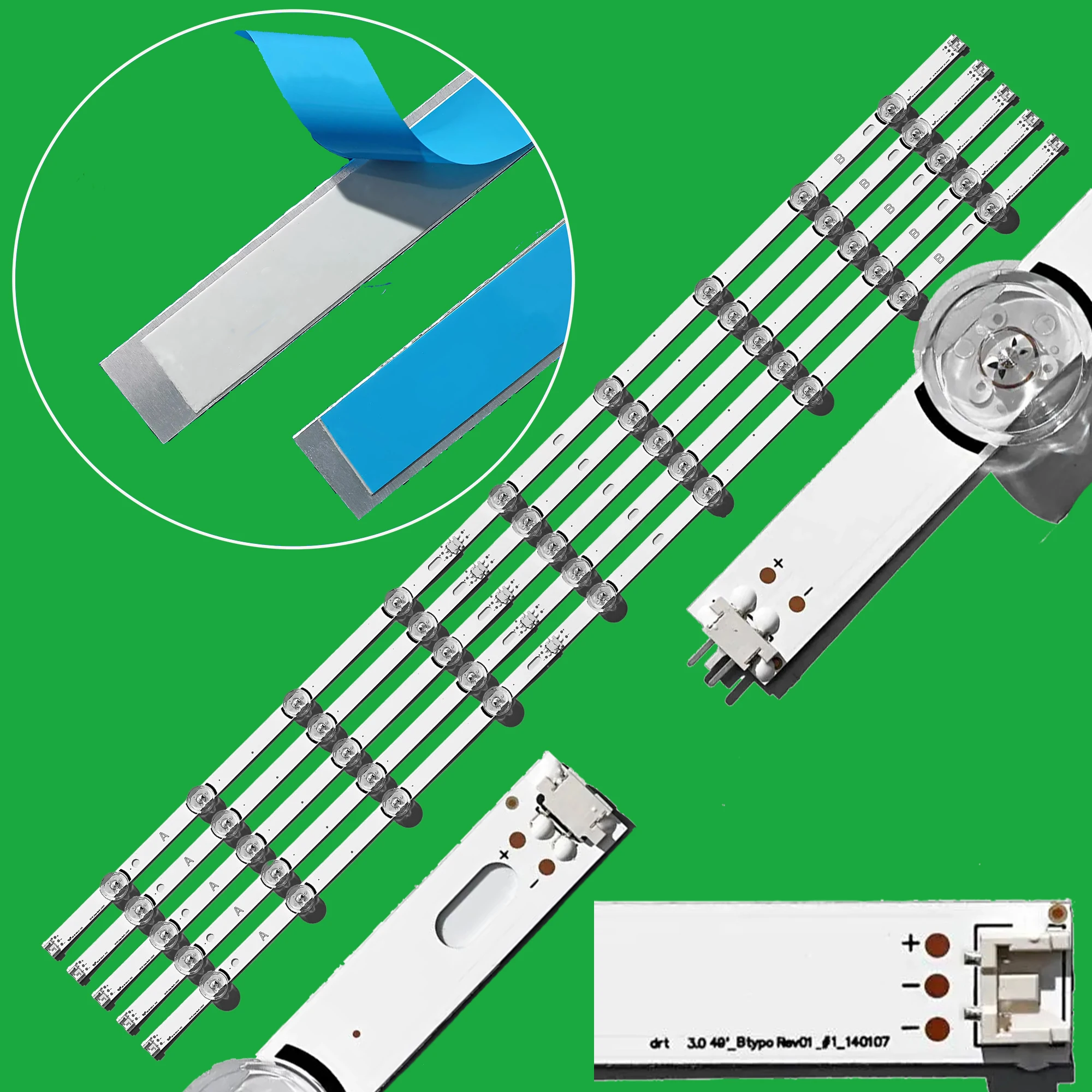 LED Backlight Strip For 49LB570V 49LB572U 49LB572V 49LB5800 49LB580B 49LF560V 49LF5610 49LF561V 49LF580V 49LF620V 49LB650V