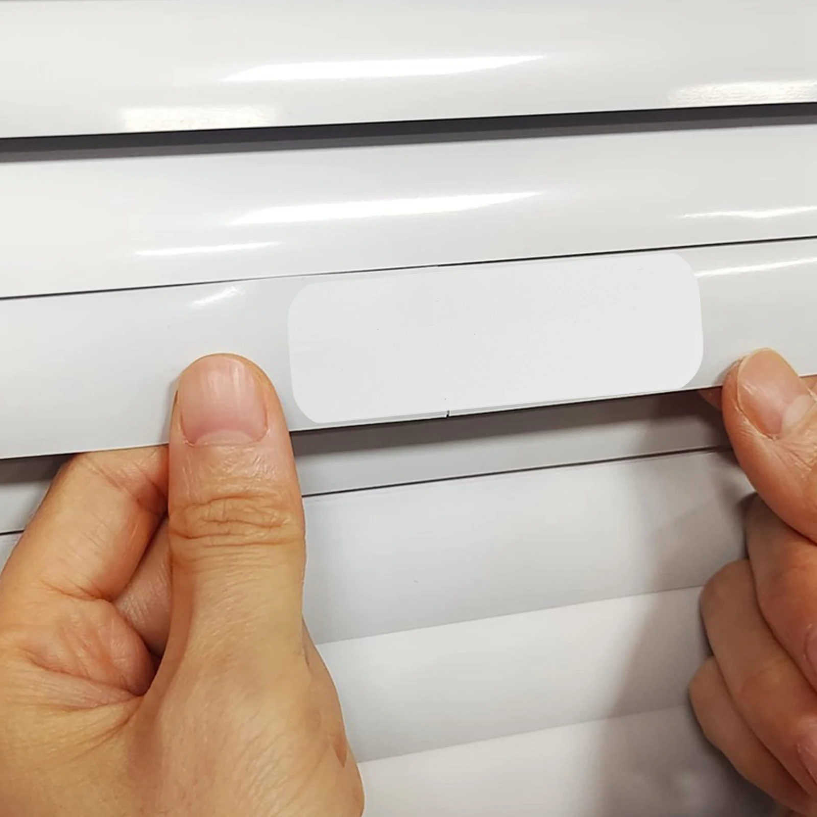 

6pcs Horizontal Blind Repair Tabs Self-Adhesive Replacement Kit For Broken Blinds Easy Fix Vinyl Pvc Fabric Vertical Window