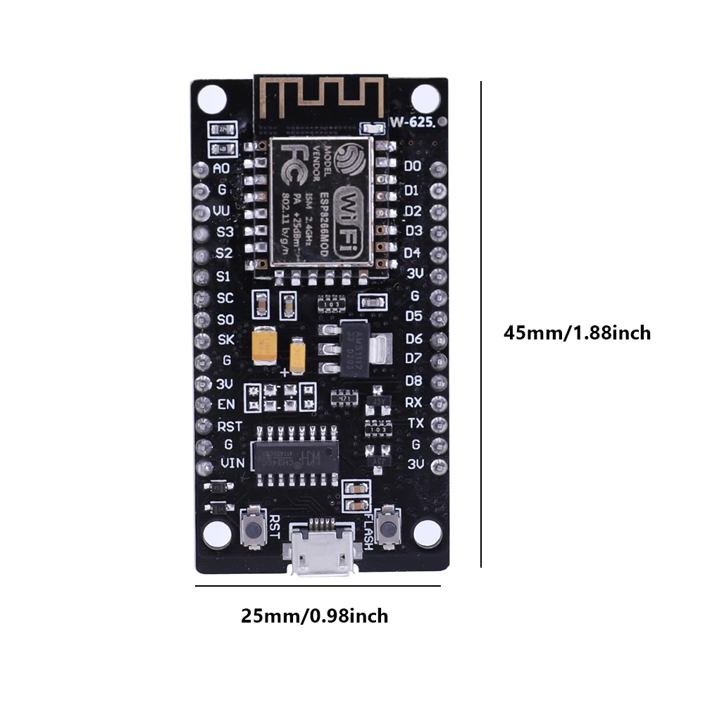 ESP8266 Sans Fil Basé sur la Technologie ESP8266 ESP-12E WiFi Internet des Objets Conseil de Développement Programmable WiFi Tech