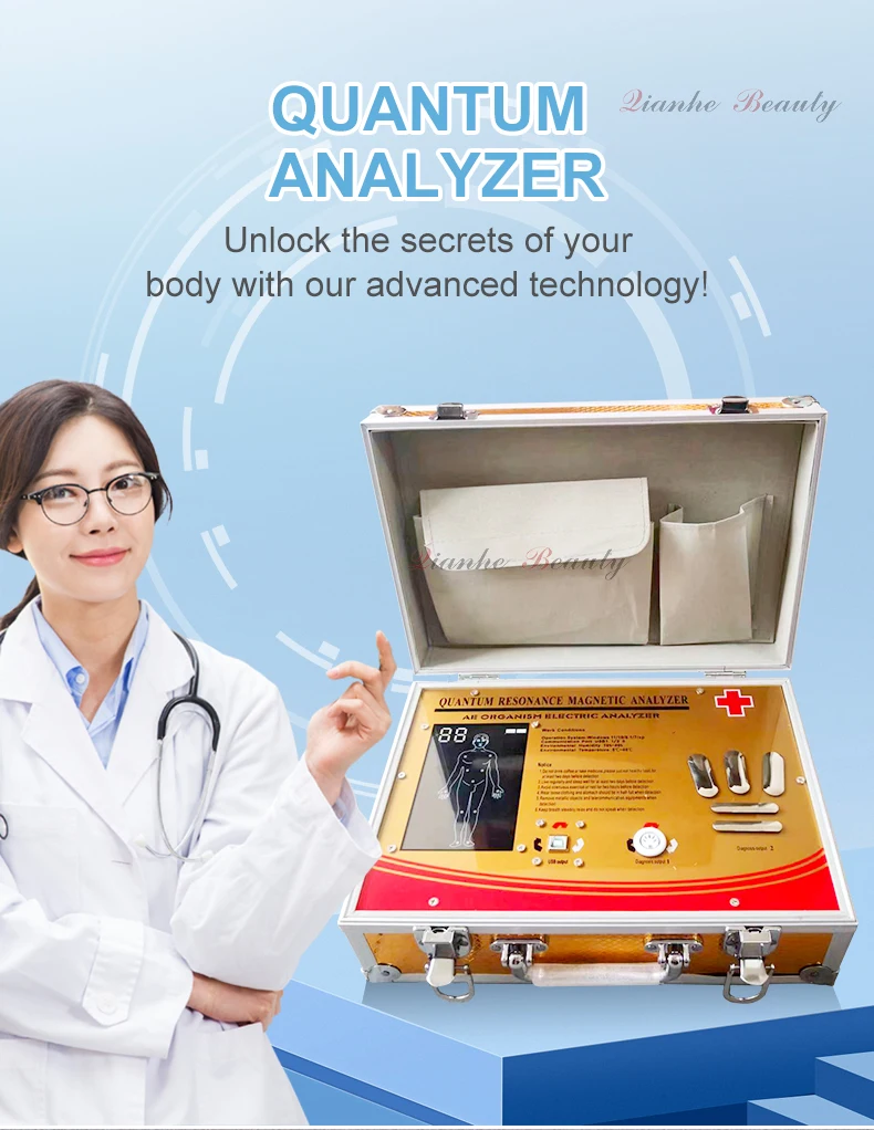 15th quantum resonance magnetic analyzer machine 3 test way promotion tool for health care