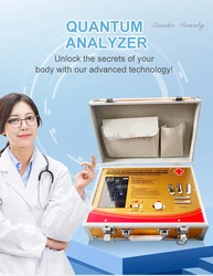 15th quantum resonance magnetic analyzer machine 3 test way promotion tool for health care