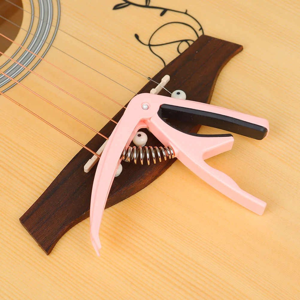 Capo Banjo for Classical Guitar Ukulele Tuner Electric Electronic Part Acoustic Abs Man