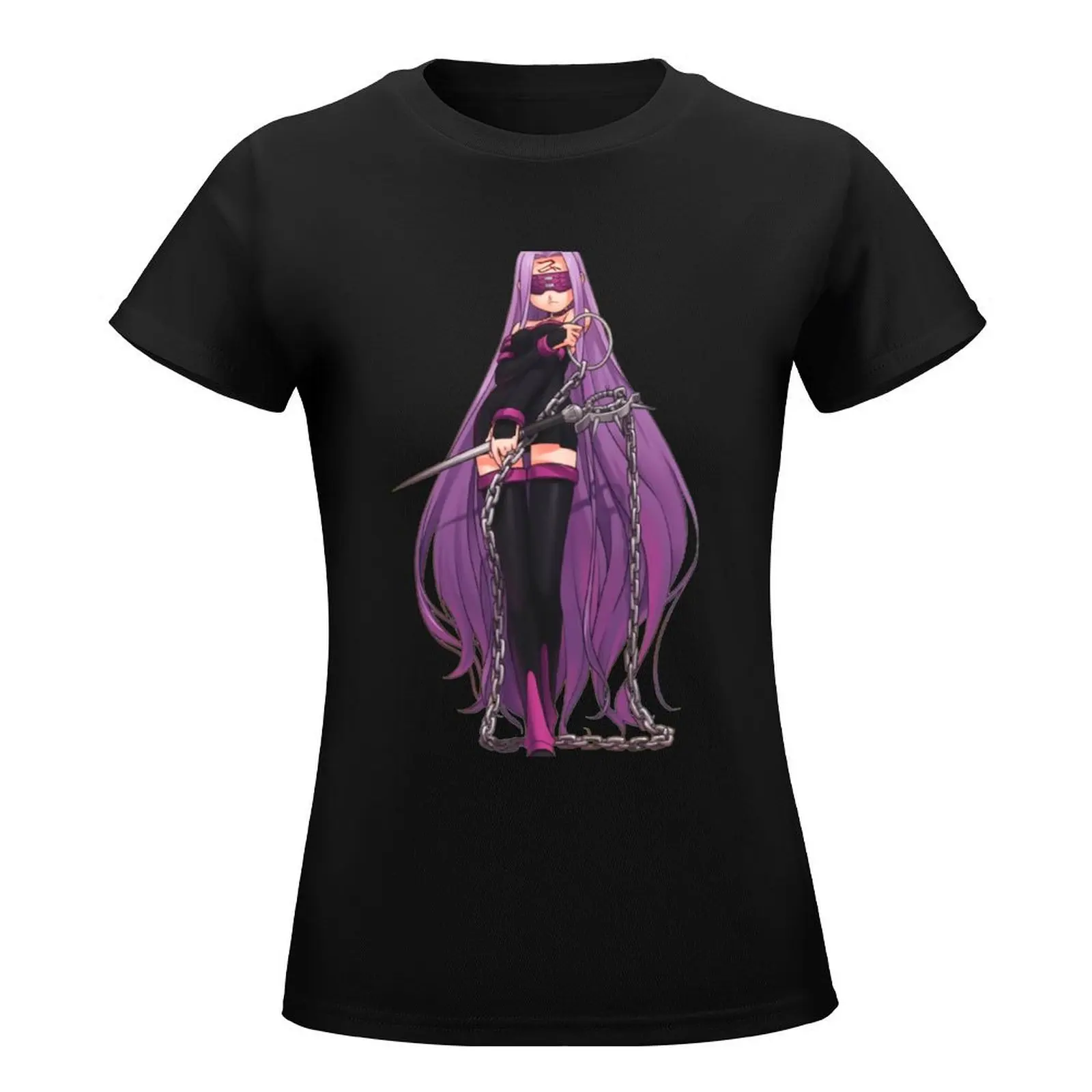 Medusa Rider Fate Stay Night T-Shirt summer tops female Blouse vintage clothes ariat shirts for Women