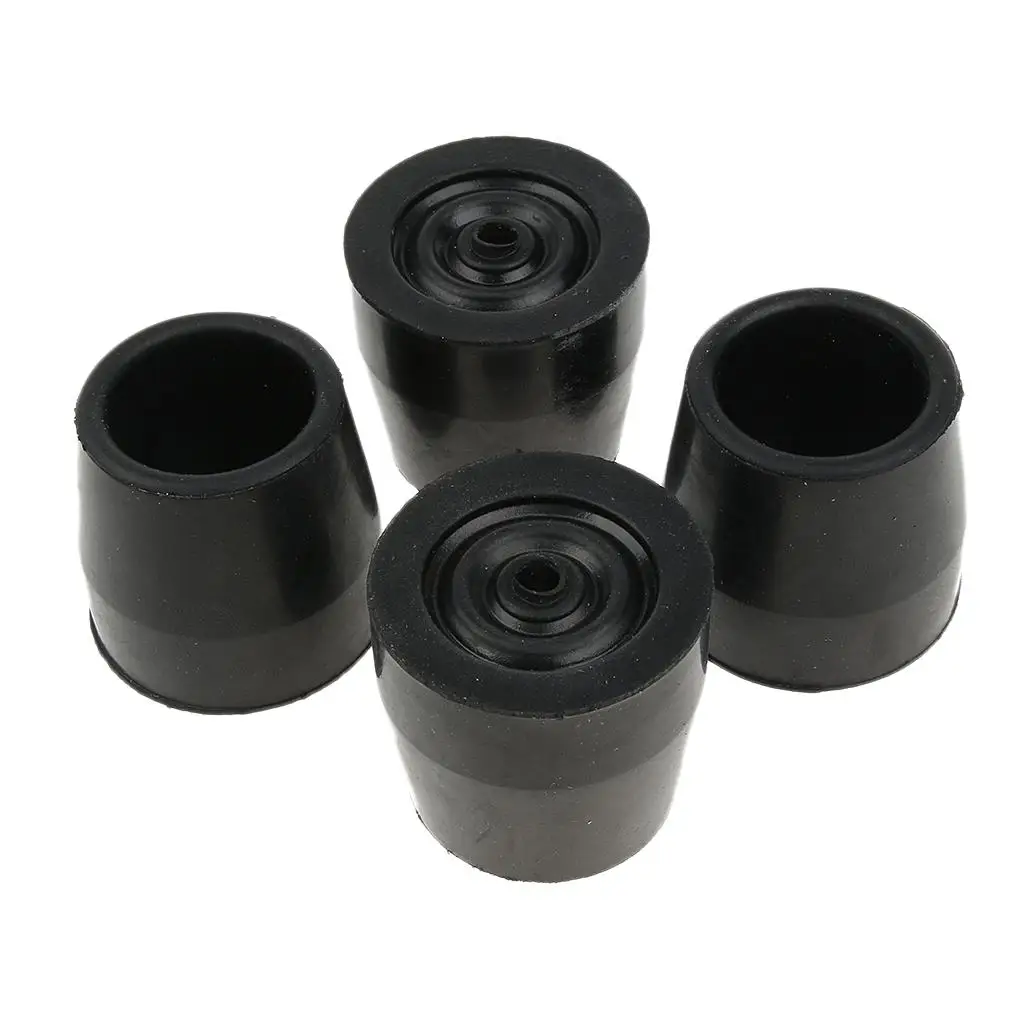 

Walking Cane Rubber Tip 25mm Non Slip End Cap High Performance Ferrule for Crutches and Mobility Aids