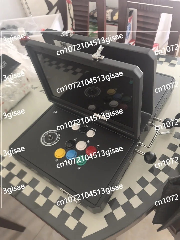 Home Arcade Game Machine Portable Folding Portable Double Screen Joystick All-in-one Machine Pandora Moonlight Box