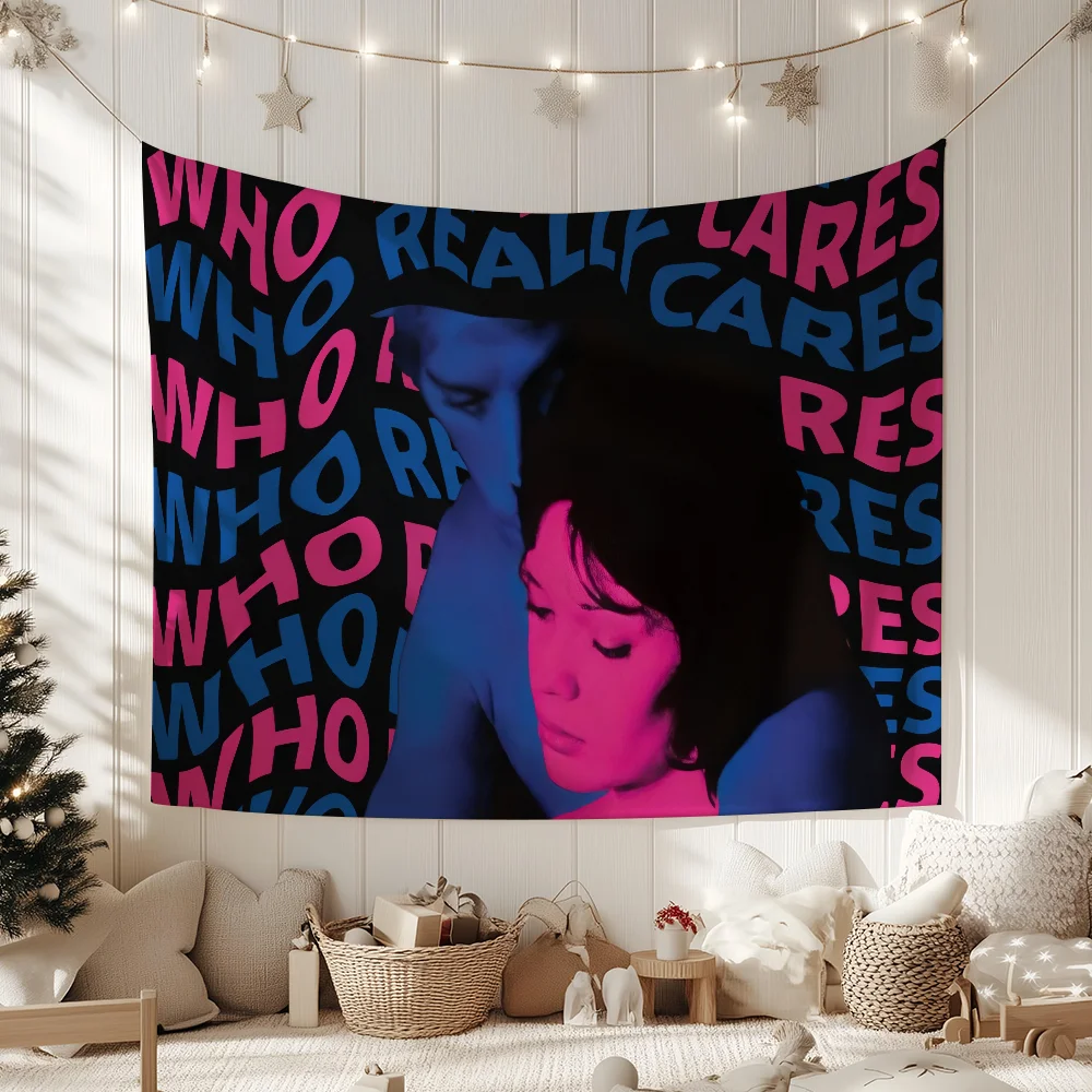 Rock T-Tv Girl Who Really Cares Band flag For Living Room Home Dorm Decor Wall Outdoor Camping Party Banner Gifts