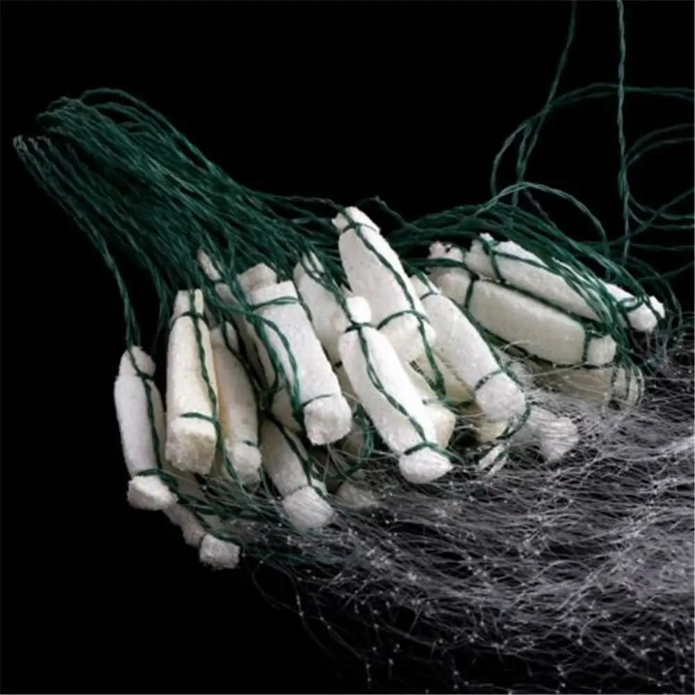 1.5*1.5cm Hole 8M*.8M Monofilament Chemical Fiber Single Layer Netting Tackle Mesh Trap Floating Net Fish Mesh Fishing Net