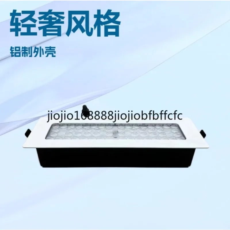 Suitable For 40W Jewelry Store Door Waterproof High Power Cap Brim Light 56 Bead Embedded Signboard Cold Storage Light