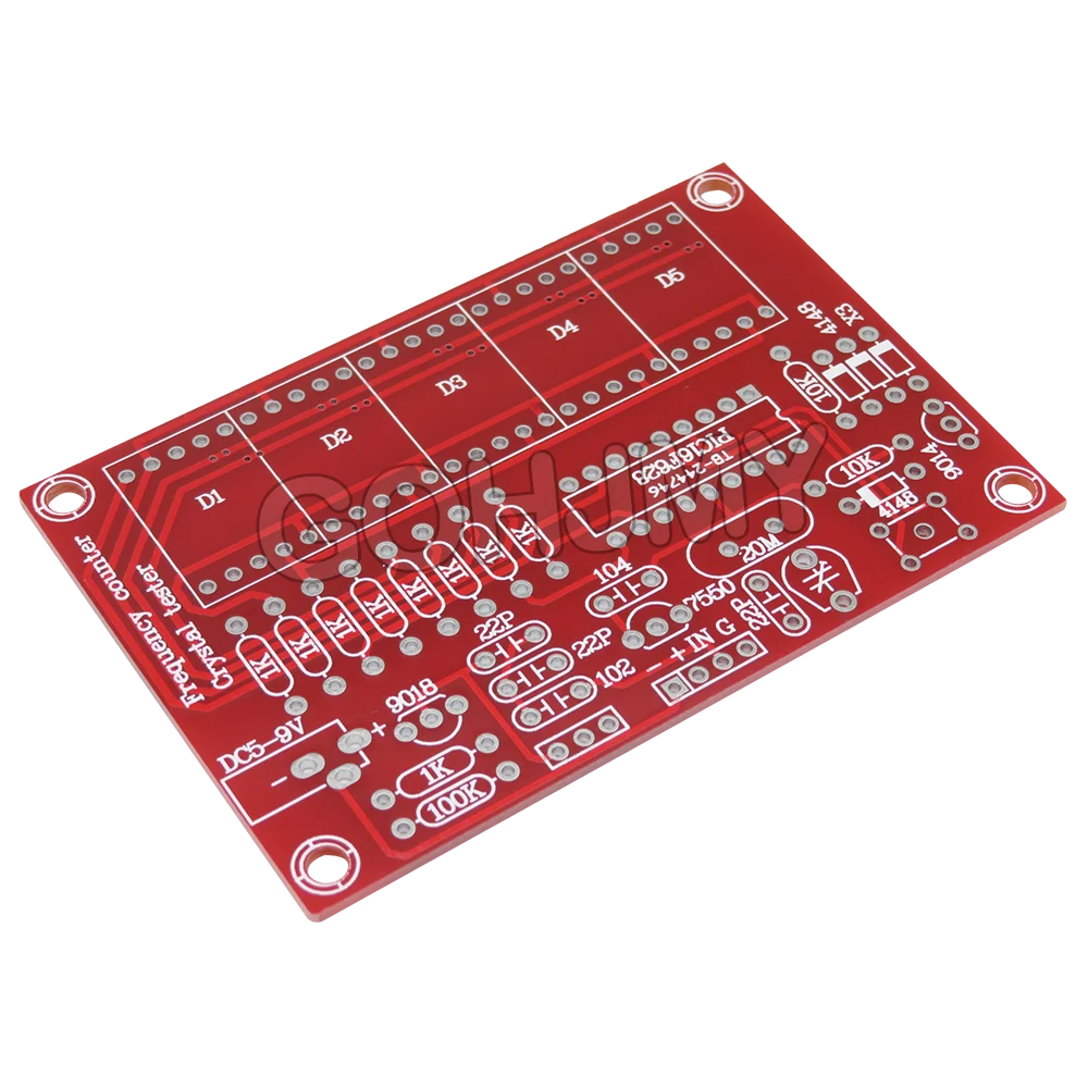 1Hz-50MHz DIY Digital LED Frequency Counter USB 5V Cristal Oscilador Medidor Tester Kit