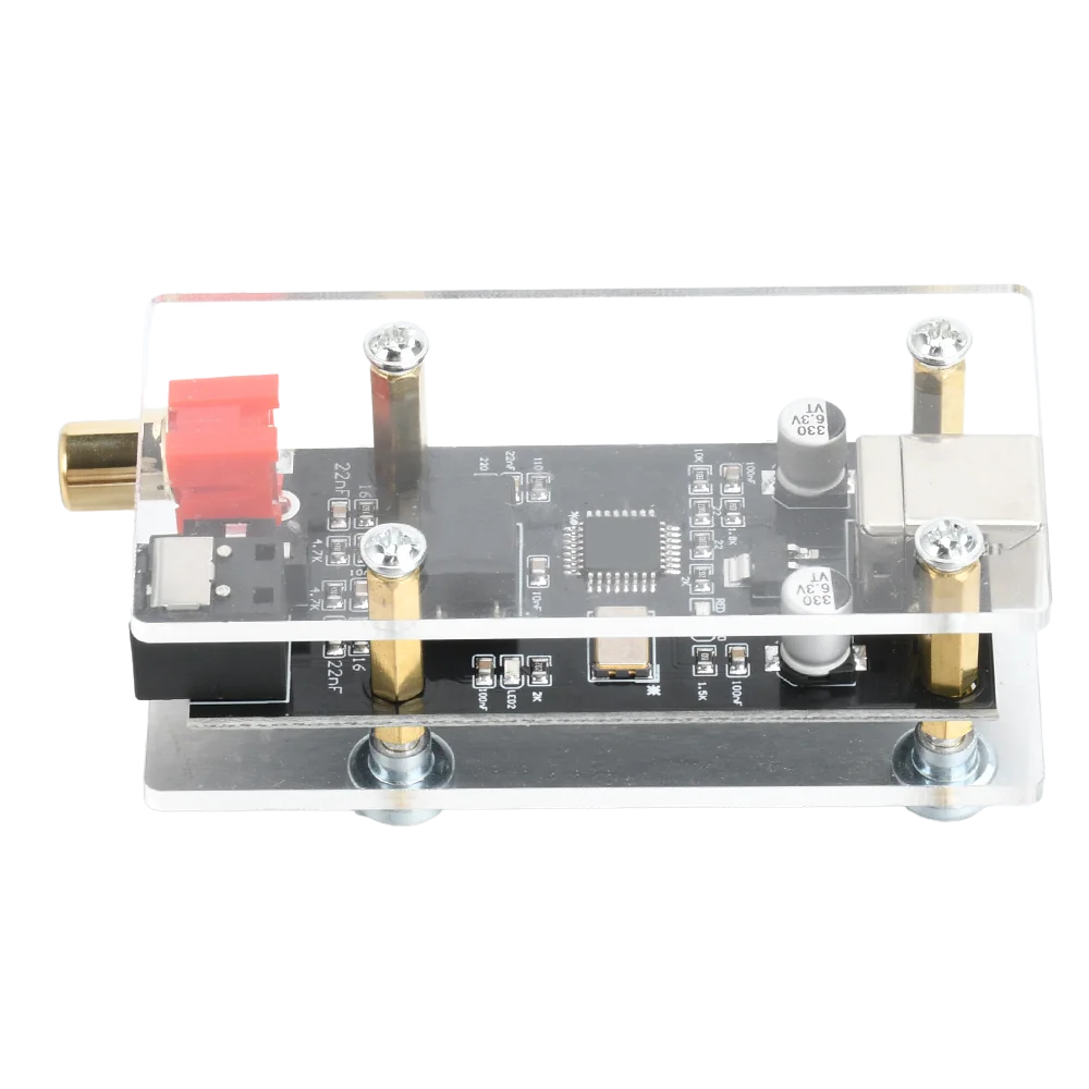 Digitale geluidskaart SPDIF naar optisch coaxiaal Originele code Conversie-uitgang Audiodecoder USB DC 5V Drie modi
