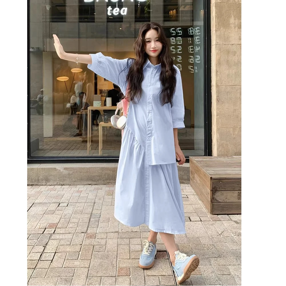 Vestidos de manga comprida vestido feminino festa de noite primavera malha floral bordado barco-pescoço manga bufante em camadas cintura gota mori menina