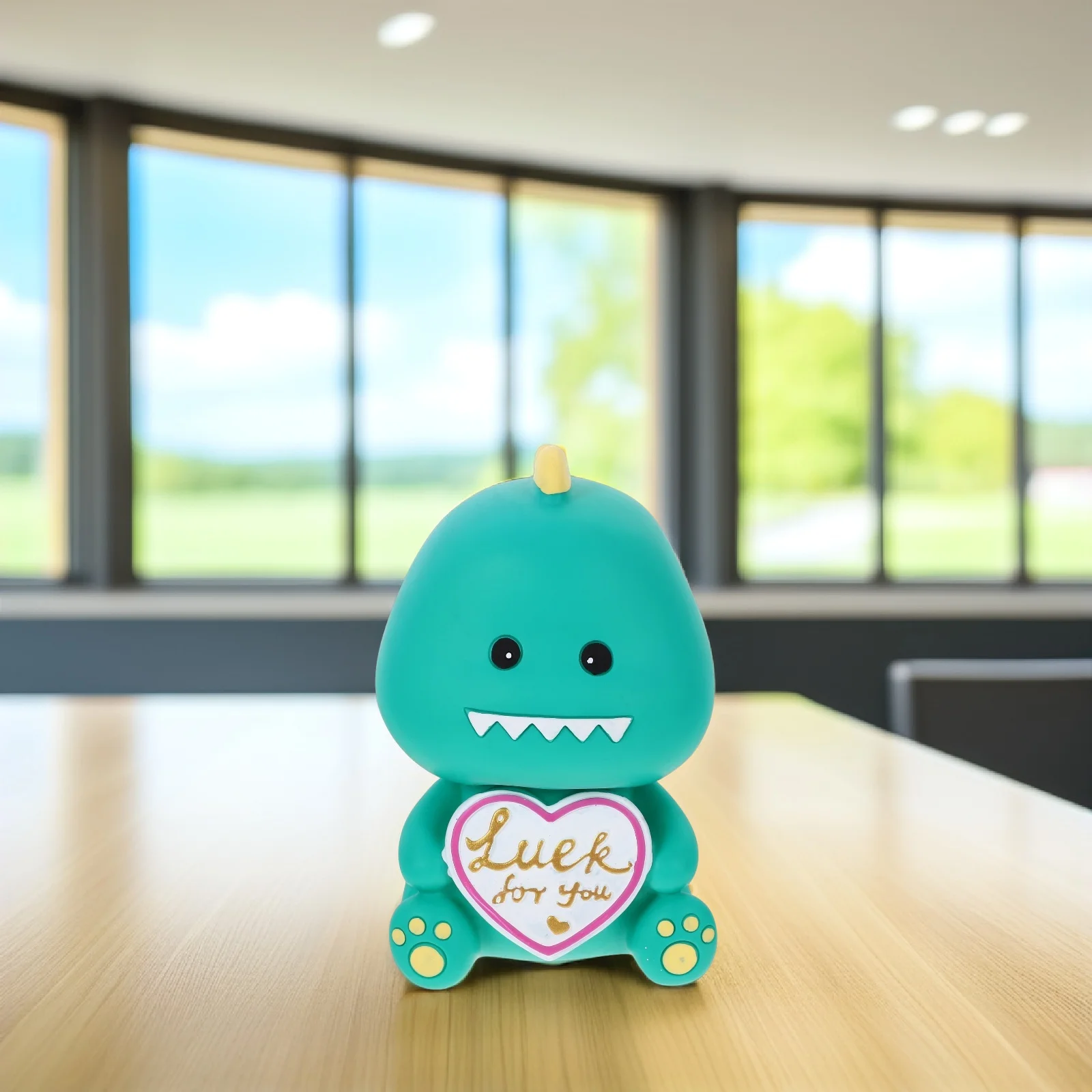 Creative Dinosaur Money Box Vinyl Coin Bank Cute Piggy Bank for Cash Saving Birthday Party Decor Coin Saving Pot