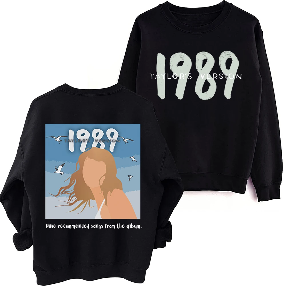 

Plus Size Hoodie 1989 Taylor's Version The Eras Tour 2024 Vintage Gift Retro Trendy Hoodie Man Woman Oversized