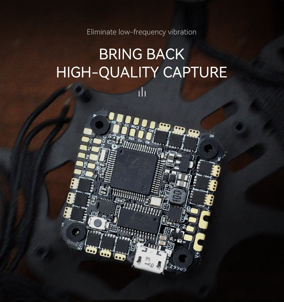T-HOBBY F7 35A AIO Factory Direct 60A 4In1 High Performance Dinoshot Esc Stack FPV Flight Controller RC FPV Accessory Camera