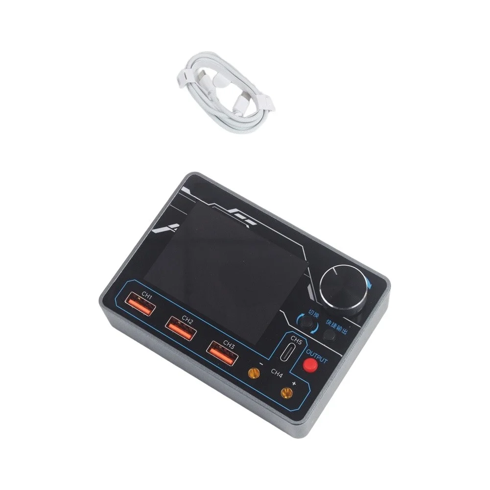 Multifunction Current Data Fault Analyzer With Curve Playback Knob Control 4 Display Modes For Circuit Test