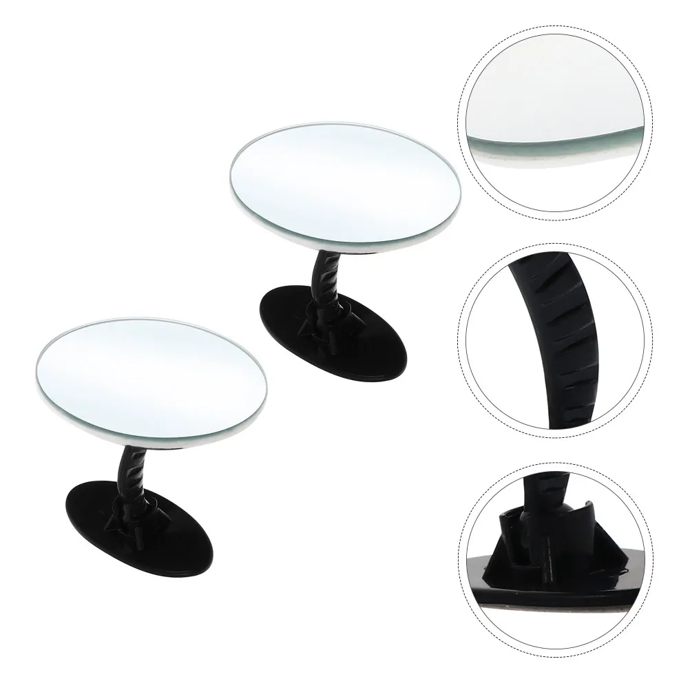 

2Pcs Blind Spot Mirror Car Auxiliary Mirror Rear Side View Clear Wide Angle Auto Rear View Accessories Car Accessories