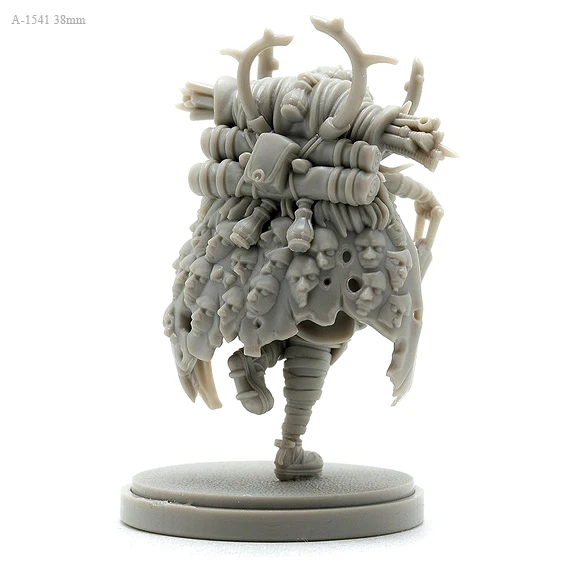 KD 38mm Beauty Soldier A-1541 Unpainted Microscopic Resin Modeling Resin