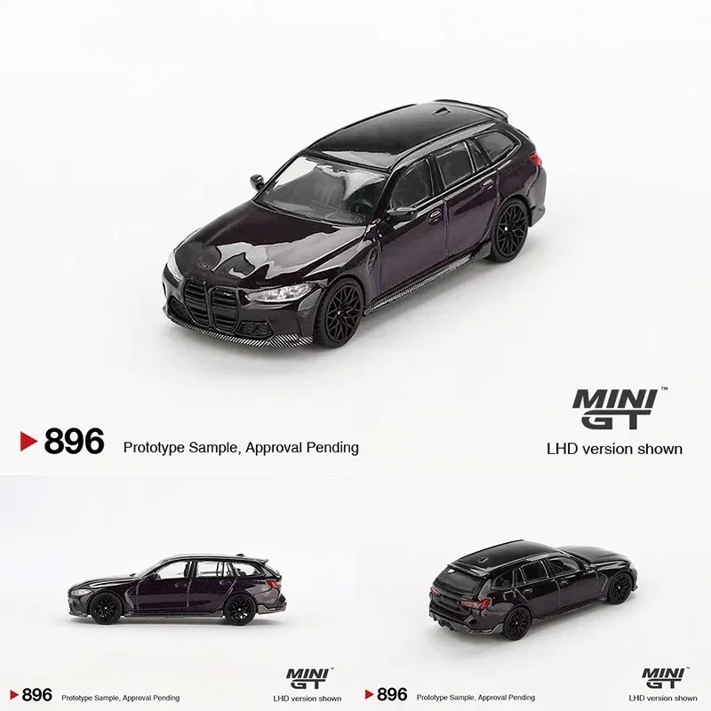 MINIGT 896 *CHASE* 1:64 G81 M3 Touring Daytona Violet Diecast Model Collection Giocattoli