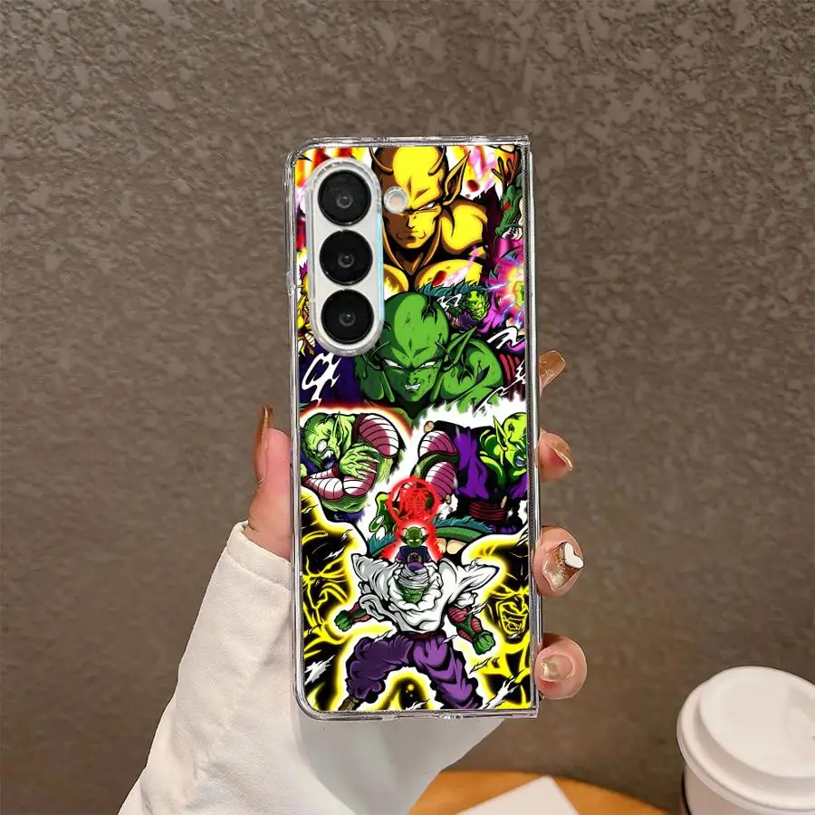 لعبة دراغون بول بيكولو Goten حافظة لهاتف سامسونج جالاكسي ZFold3 ZFold5 ZFold6 Z Fold 7 6 5 4 3 ZFold7