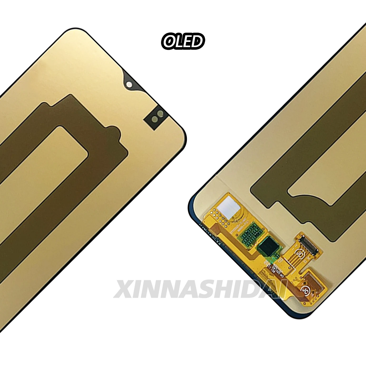 Hochwertiges LCD-Display mit Touchscreen-Digitizer und Rahmen für Samsung A20 A205 A205F, geeignet für Samsung A20 Bildschirm.