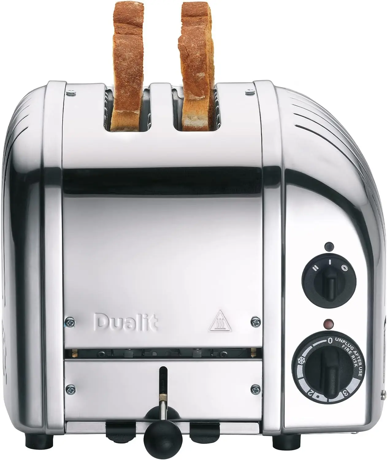 Dualit 2 slice toaster, Chrome