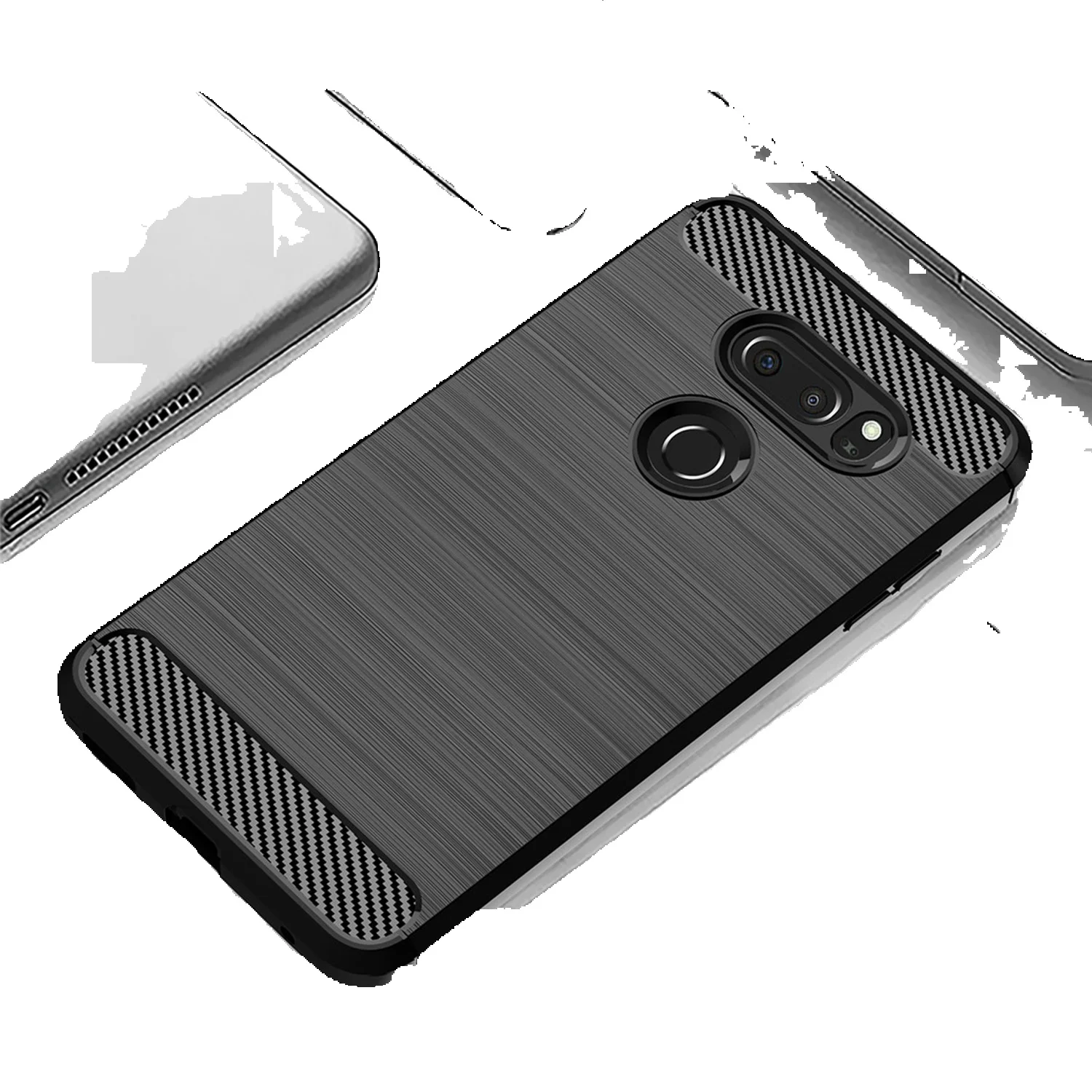 Brushed Case LG V30 V30+ V30s V35 Thinq V30s+ Anti-fall Shockproof Cover For Lg V30 V35s Plus V34 IsaI Beat Mobile Shell