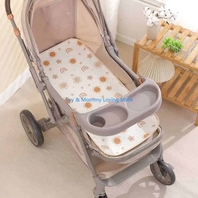 Y1QF Kinderwagen-Unterlage, feuchtigkeitsbeständig und saugfähig, Windelmatte, Kreppstoff für verschiedene Modelle, Eltern,
