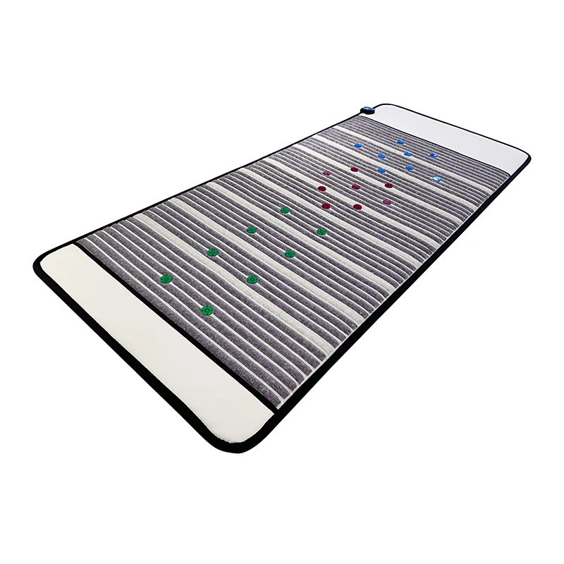 Massage Mat with Amethyst Heated Body App Personalized Heated Mattress