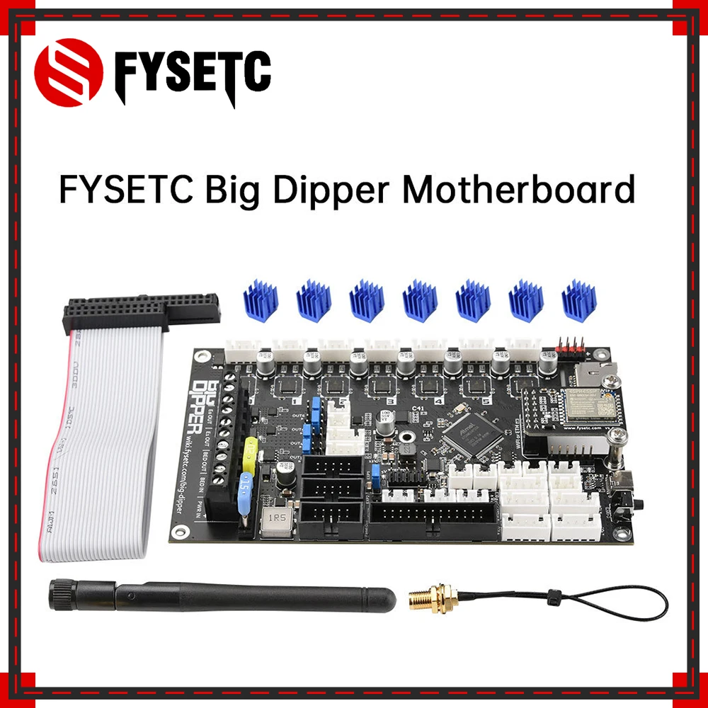 Fysetc Big Dipper Board Duet 3 Mini 5 + Mini2 + Wifi Moederbord Duet3 32bit Moederbord Voor Voron Blv 3D printer Cnc Machine