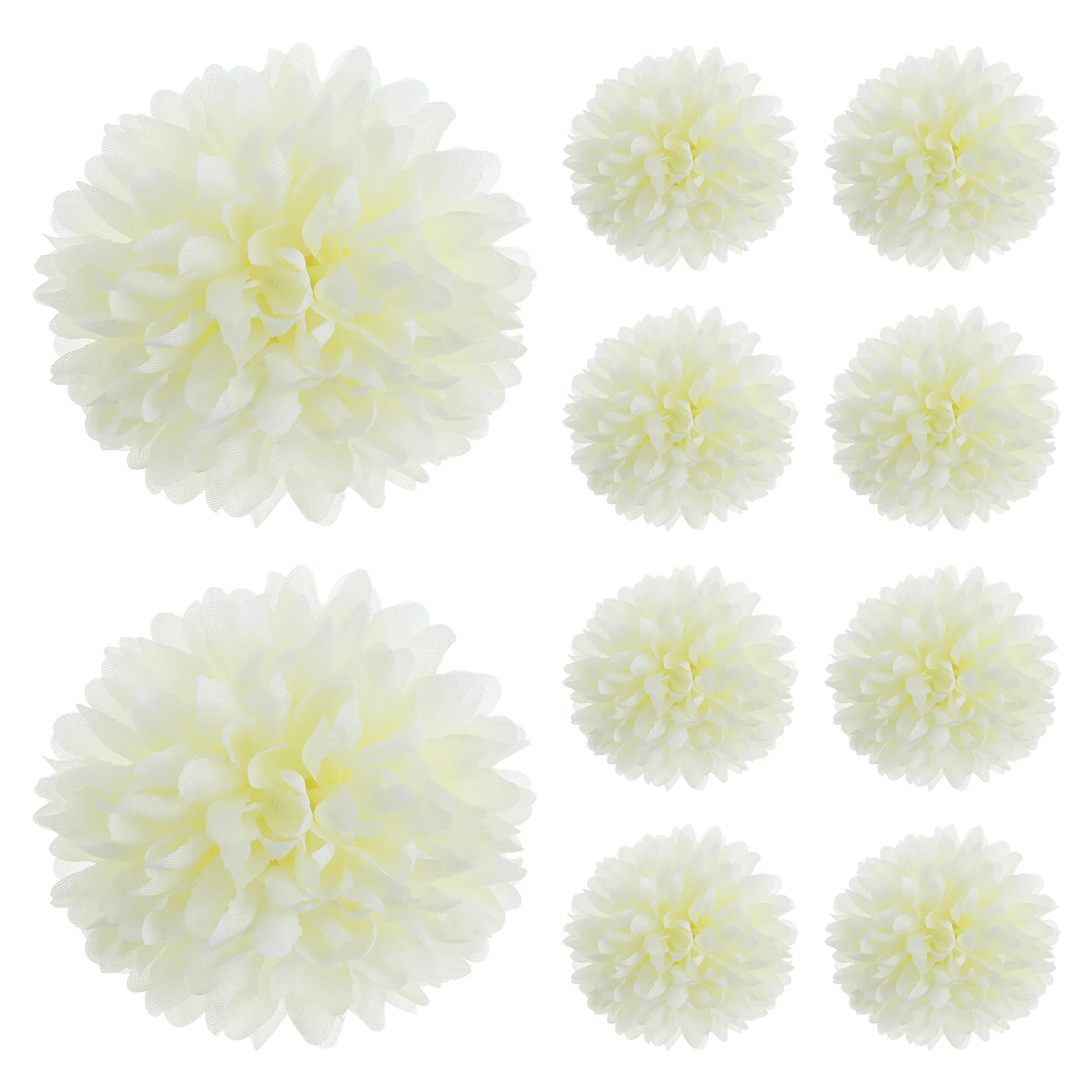 

50 Pcs Artificial Flowers Simulation Fake Adornment Wedding Supplies Single Head Party Decorative Chrysanthemum Bride