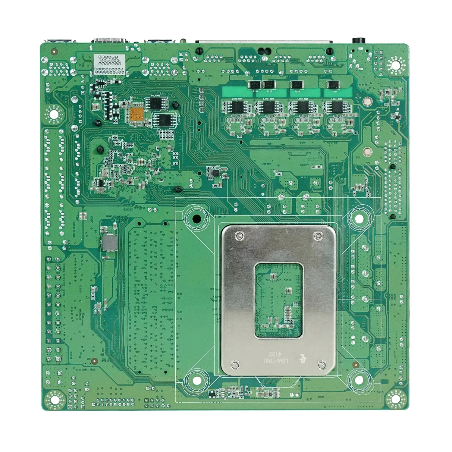 B760 8 베이 NAS 마더보드, 방화벽 라우터, 인텔 12-14 세대 LGA1700, 8 * SATA 2 * NVMe 4*2.5G 1 * PCIEX4 2 * DDR5, 17x17 ATX 메인보드