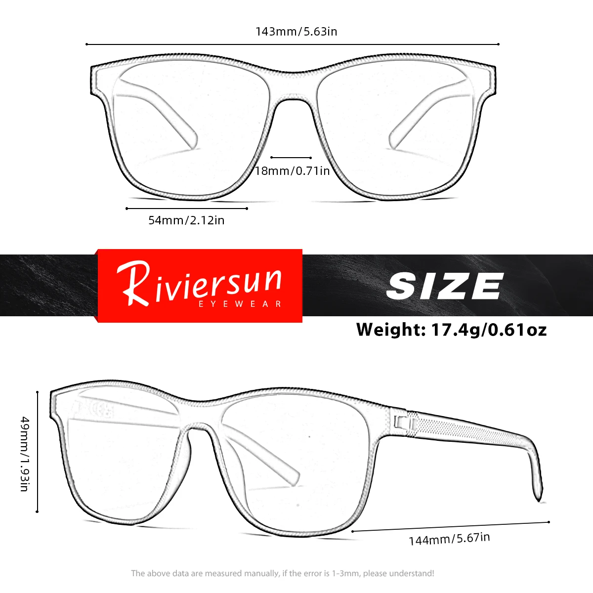 RIVIERSUN موضة الرجال النظارات الشمسية القيادة النساء إطار مربع نظارات UV400 الاستقطاب قطعة واحدة عين القط الصيف في الهواء الطلق النظارات