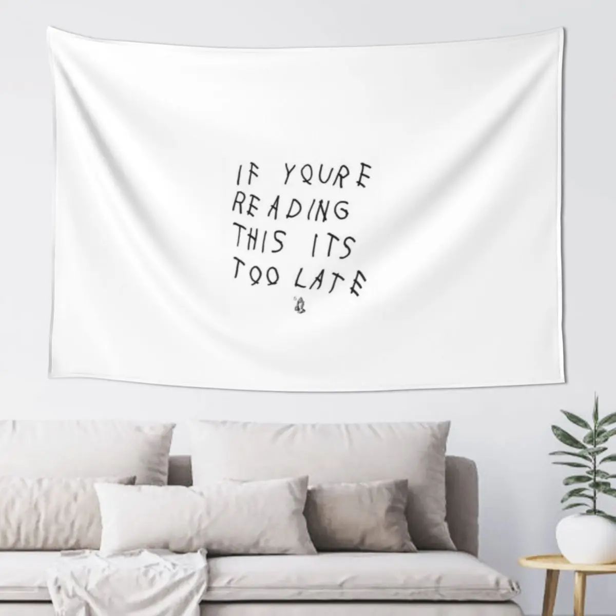 

Drake If You’re Reading This It’s Too Late Tapestry Bedroom Decoration Wallpapers Home Decor Decoration For Bedroom Tapestry