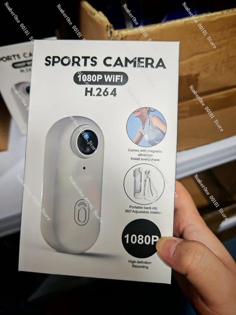 WiFi Connection, Waterproof Adventure Action Camera 1080P Outdoor Sports Camera - Hands Free