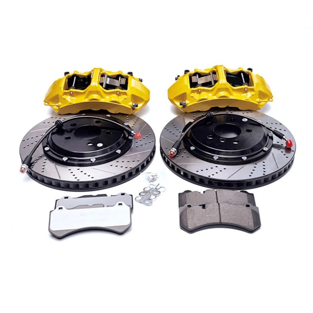 high performance auto racing brake kit systems GT6 6 pistons 18 inch front brake for vw tiguan