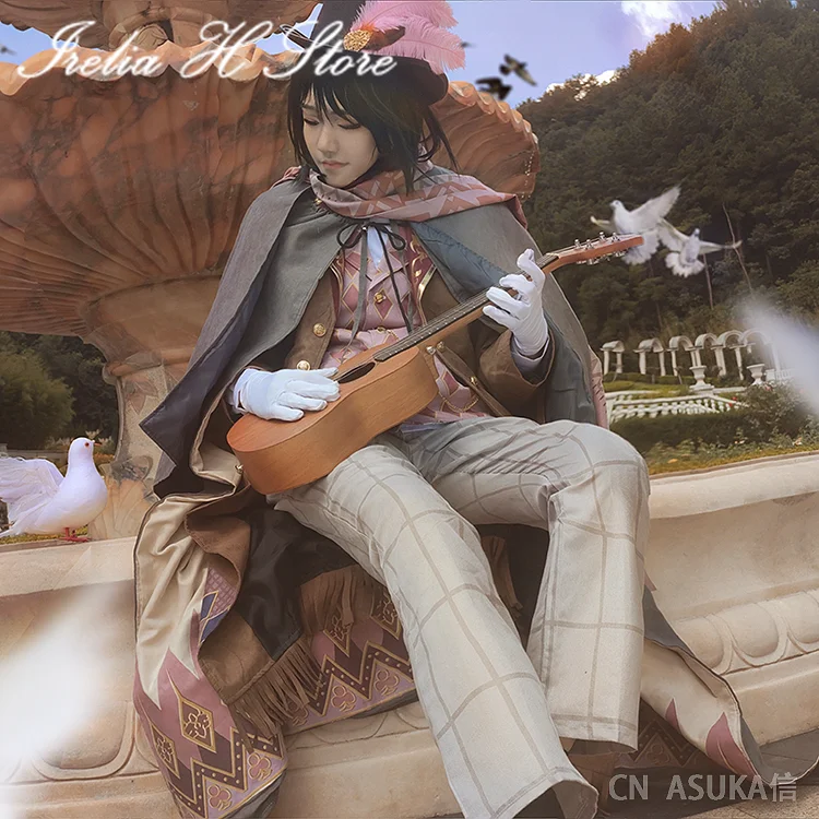 

Irelia H Store Merlin HermesMoretti из Lord Of Mysteries Klein Moretti Косплей Костюм Мужские костюмы на Хэллоуин Накидка